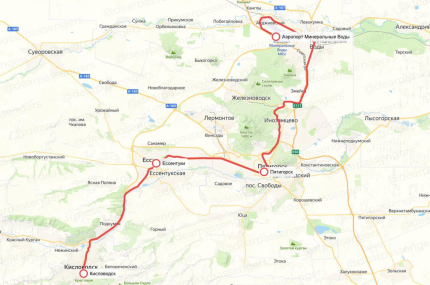 Железнодорожное сообщение до аэропорта Минеральные Воды: в регионе готовят запуск прямых электричек